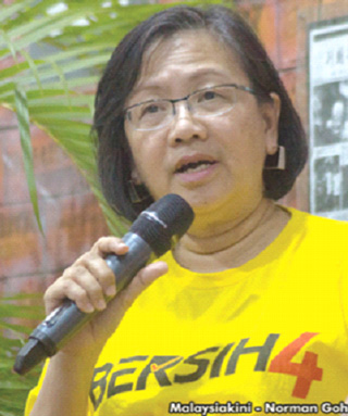 Bersih leader Maria is freed